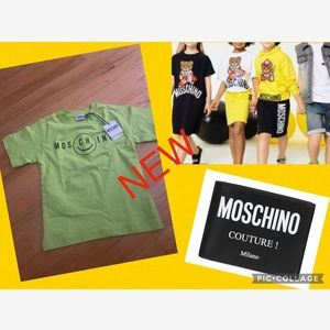 NEW Toddler Unisex Moschino T-shirt size 5A Green